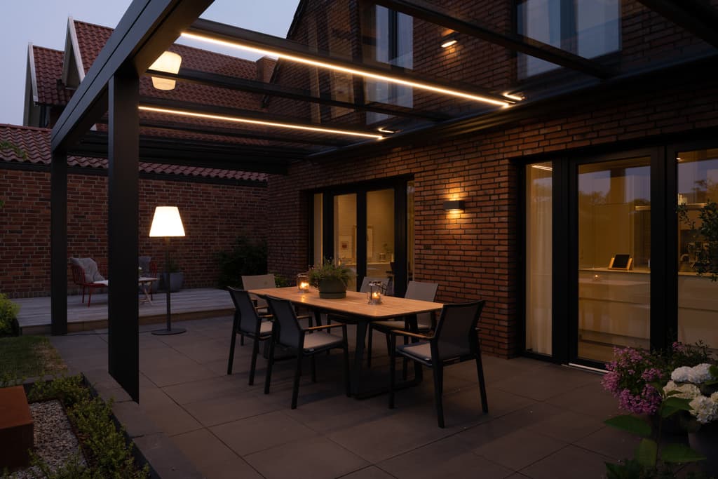 Foth Metall- und Fensterbau Bad Hersfeld Terrassenüberdachung