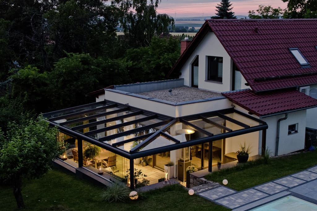 Foth Metall- und Fensterbau Bad Hersfeld Terrassenüberdachung