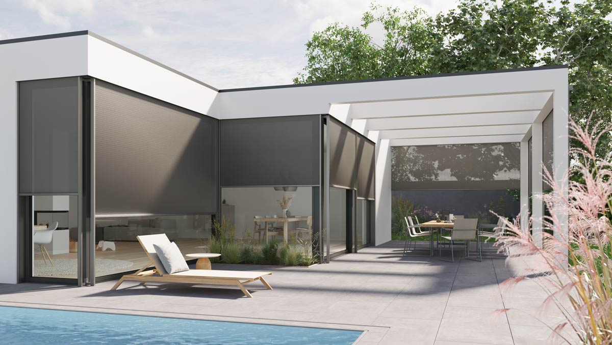 Foth Metall- und Fensterbau Bad Hersfeld Sonnenschutz ZIP Screen