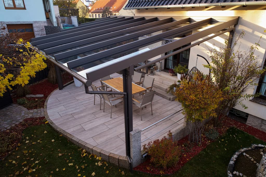 Foth Metall- und Fensterbau Bad Hersfeld Terrassenüberdachung