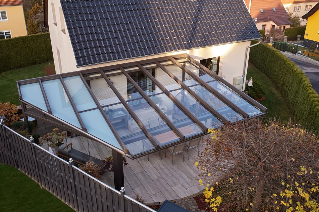 Foth Metall- und Fensterbau Bad Hersfeld Terrassenüberdachung