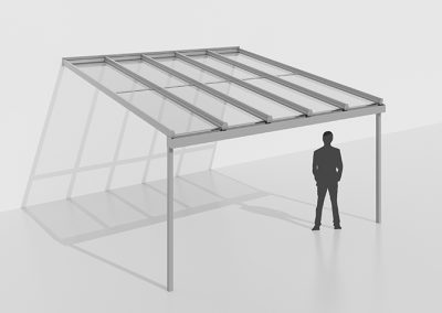 Pultdach - Der Klassiker unter Terrassenüberdachungen